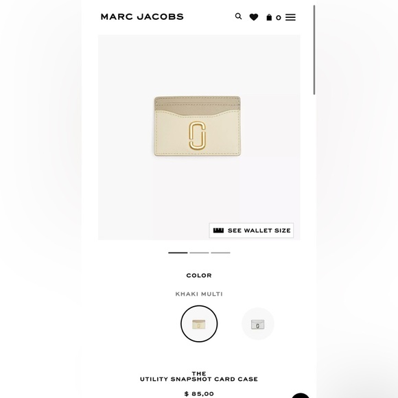 Marc Jacobs - The Utility Snapshot Card Case - Picture 6 of 6
